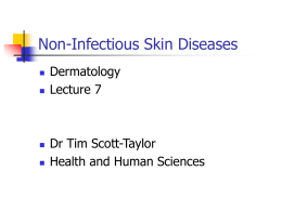 Skin rashes lecture