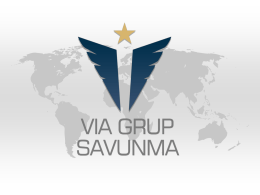 Slide 1 - Via Grup Savunma Limited Şirketi