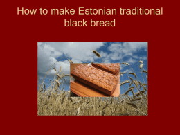 Estonian bread
