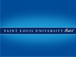 Know - Saint Louis University