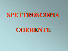 spettroscopia coerente