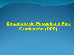 Apresentação DPP