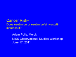 Statins and Cancer - National Institute of Statistical Sciences