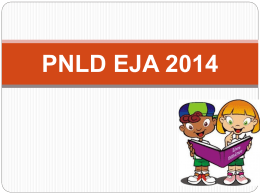 PNLD EJA 2014 - Diretoria de Ensino de Mauá