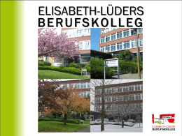 Berufliches Gymnasium - Elisabeth-Lüders