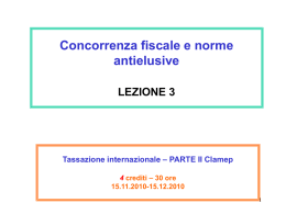 Lezione 3 Concorrenz..
