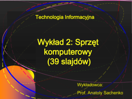Wykład 2 Polski