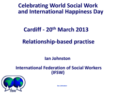 Relationship-based practise - British Association of Social Workers