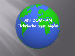 An-Domhan - Foras na Gaeilge