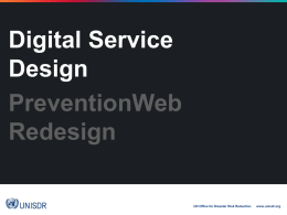Digital Service Design Blueprinting Template