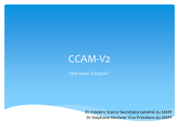 Présentation de la CCAM V2