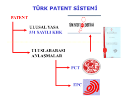 türk patent sistemi