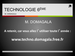 Presentation - Techno Domagala
