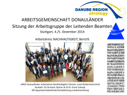 Beilage 3 zu TOP 4.3. - Arbeitsgemeinschaft Donauländer