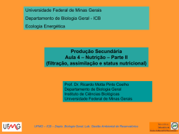 Slide 1 - Ecologia e Gestão Ambiental