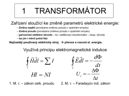 Transformátory