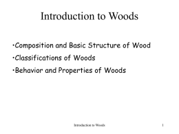Introduction to Woods 7