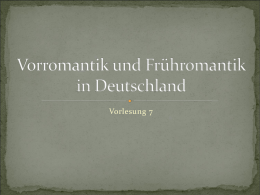 Vorlesung_7_Vorromantik in Deutschland