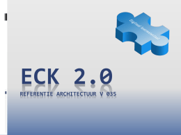 ECK 2.0 - Educatieve contentketen