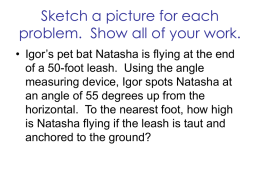 Sketch a picture for each problem, if appropriate. Solve each