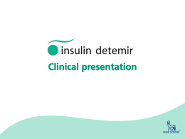 Insulin detemir