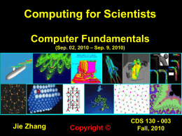 Computer Fundamentals  (final)