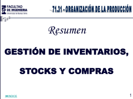 06-cl-resumen gestion de stocks y compras