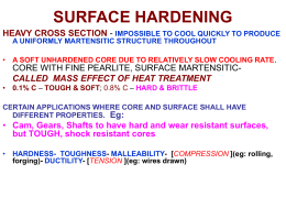 surface hardening processes