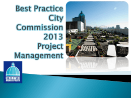 BPCC Project Management 2013