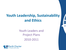 PowerPoint 2 - Earth Charter Initiative