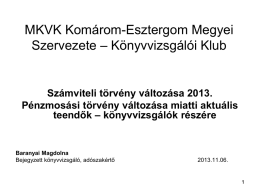 Letöltés - Magyar Könyvvizsgálói Kamara Komárom