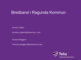 Telia Operator Business Purple Title page