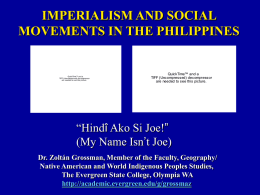 imperialism and social movements in the philippines