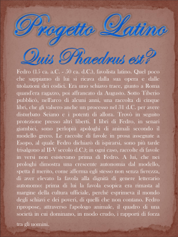 Progetto Latino - Liceo Classico D`Annunzio