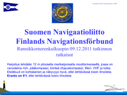 er = + 6 o - Suomen Navigaatioliitto