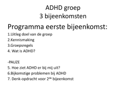 presentatie over deze ADHD-groep