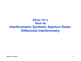 Differential Interferometry