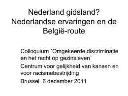 Europees migratierecht in de Nederlandse praktijk