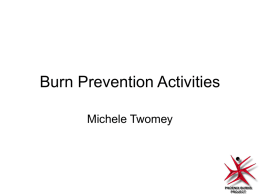 PowerPoint Presentation - Towards a paediatric burns rehabilitation