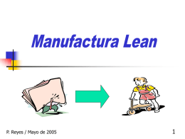 Manufactura Lean - pres.