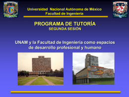 Universidad Nacional Autónoma de México - copadi