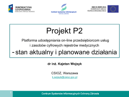 K.Wojsyk_CSIOZ_Warszawa_CSIOZ_Konferencja 2010-12