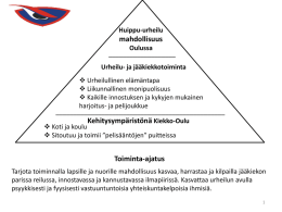 Kiekko-Oulun valmennus strategia - Kiekko