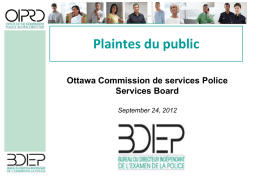 BDIEP - Police Services Board