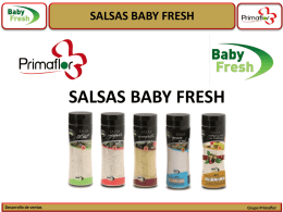 salsas baby fresh