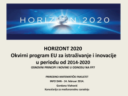 horizont_2020_general_info_gordana_vlahovic