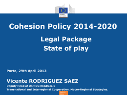Session 1 Rodriguez Saez European Commission