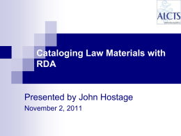 Slide - American Library Association