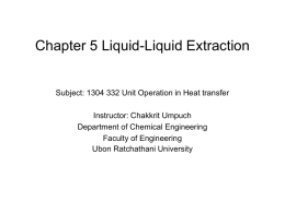 What is Liquid-liquid extraction
