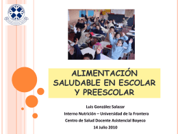 presentación en PowerPoint - Universidad de La Frontera